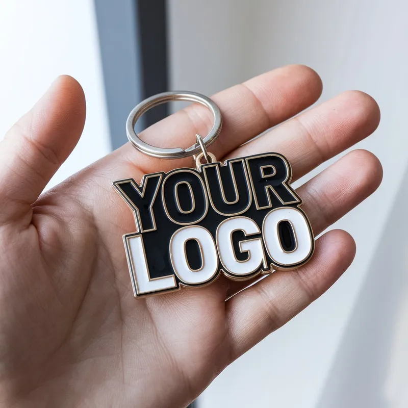 Porte-clés en métal personnalisé avec logo – Cadeau d’entreprise haut de gamme ｜cadeauxpublicitaire.com
