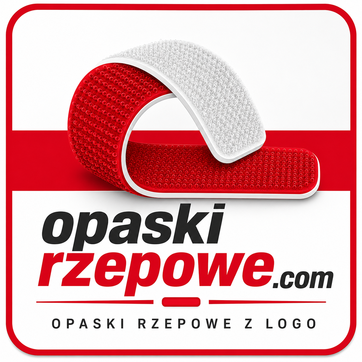 Opaski rzepowe z logo - Opaskirzepowe.com